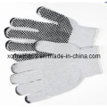 Gants de travail tricotés en coton (HL-G47)